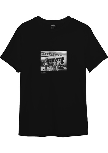 LED Zeppelin The Starship Tişört - Siyah