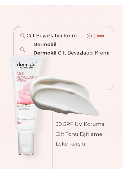 Dermokil Cilt Beyazlatıcı 75 ml fiyatları