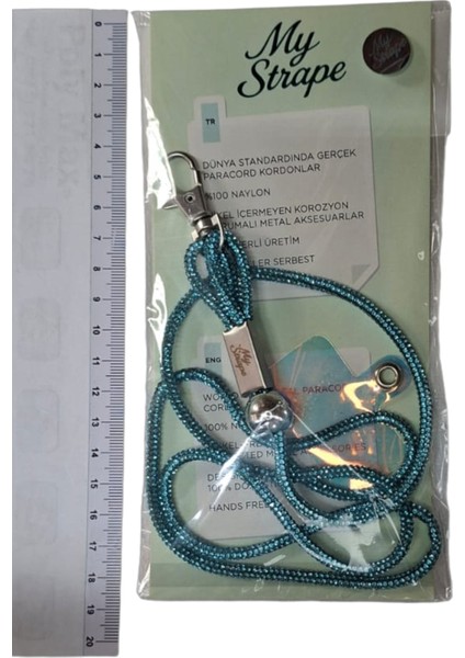 MAVİ TAŞLI TELEFON BOYUN ASKISI TÜM KILIFLARA UYUMLU fırsatları