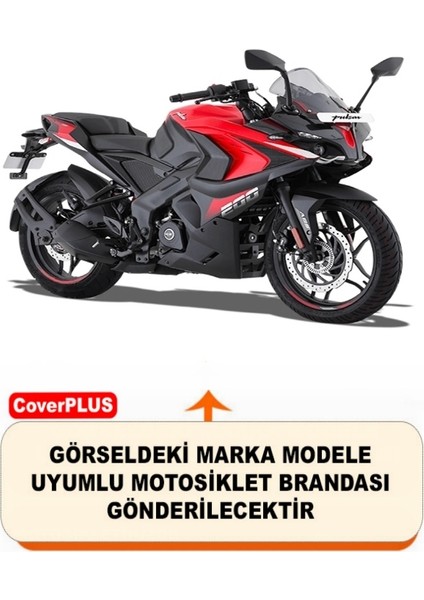 Bajaj Pulsar Rs 200 Branda Motosiket Brandası (Gri Renk) Motor Örtüsü Çadır Su Geçirmez Motosiklet Kılıfı Motor Brandası fiyatları