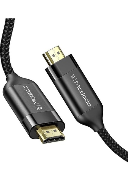 Mc Dodo HDMI Aktarım Kablosu 2m Siyah