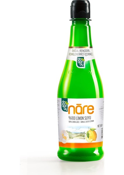 Doğanay Nare %100 Doğal Limon Suyu, 500 ml