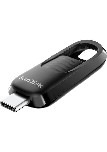 Ultra Slider USB Tip C Sürücü 1 Tb (Usb Sürücü, Geri Çekilebilir Bağlantı, Usb-3.2 Nesil 1, 300 Mb/s&apos;ye Kadar), Siyah