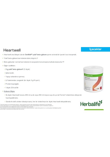 Heartwell – Yulaf Beta-Glukanı Içeren Içecek Tozu fırsatları