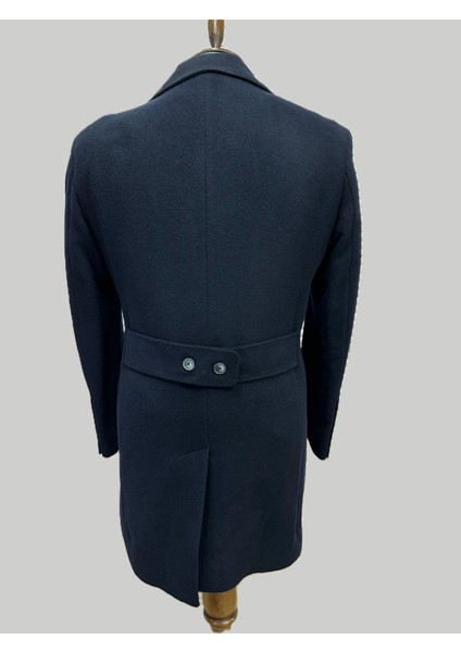 Lacivert Kruvaze Erkek Kaban fırsatları