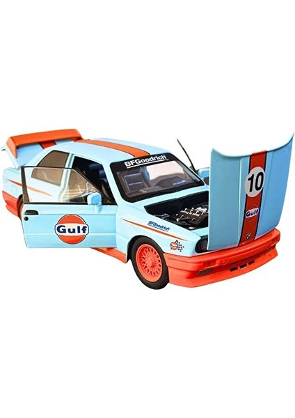 Bmw M3 E30 1:24 Ölçek Premium Die-Cast Model Araba – Açılır Kapı, Kaput ve Bagaj – Koleksiyonluk modelleri