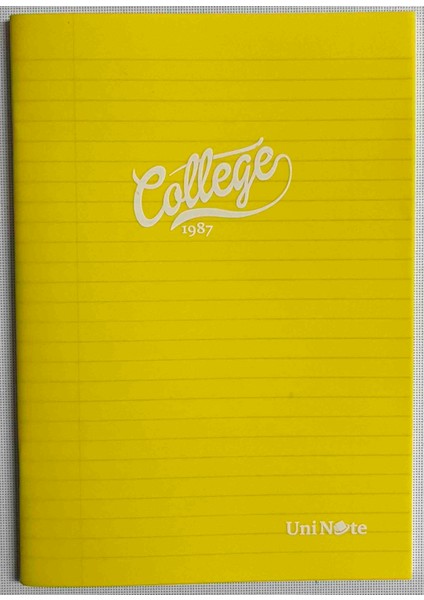 Çınar A5 60 Yaprak Çizgili Pp Kapak Dikişli Defter Sarı