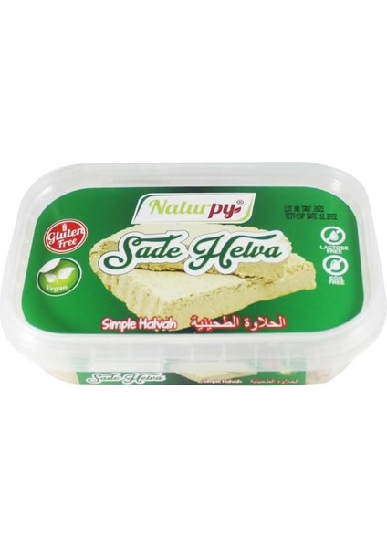 Naturpy Glutensiz Sade Helva