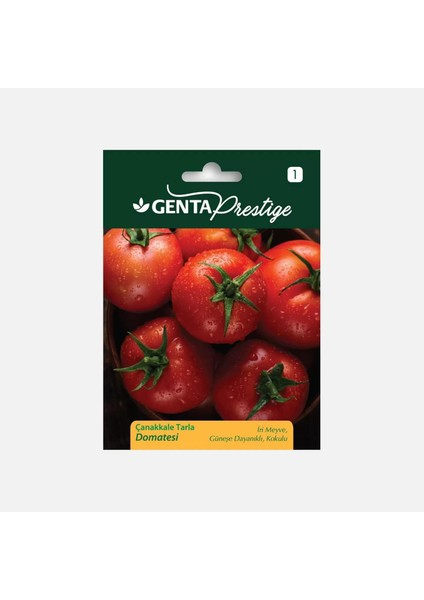 Genta Prestige Çanakkale Tarla Domates Tohumu Sebze Tohumu