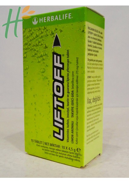 Liftoff Efervesan – C ve B Vitamini ve Kafein Içerikli