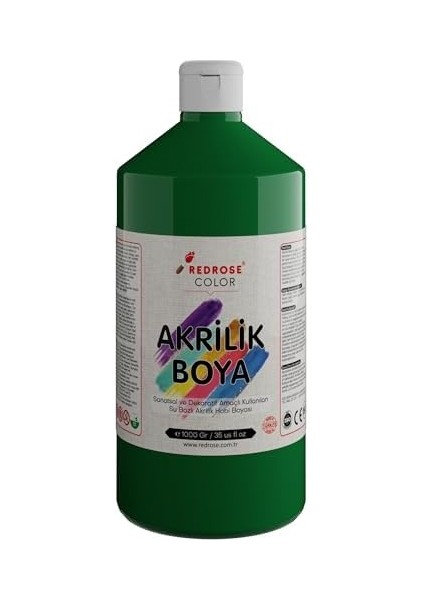 Rose Yeşil Akrilik 1000 gr fiyatları