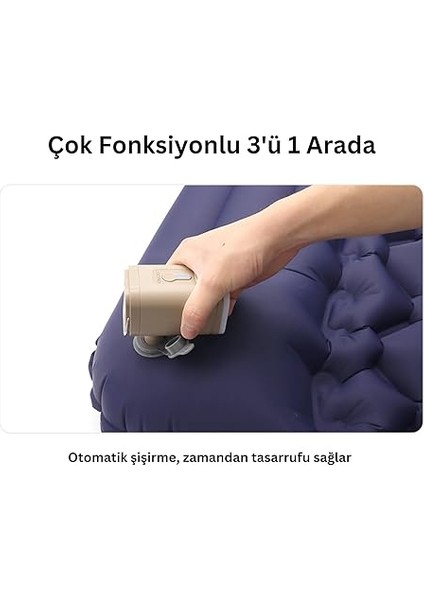 Kablosuz Elektrikli Hava Pompası, Type-C Şarjlı, Şişirme ve Söndürme Için 5 Başlıklı modelleri