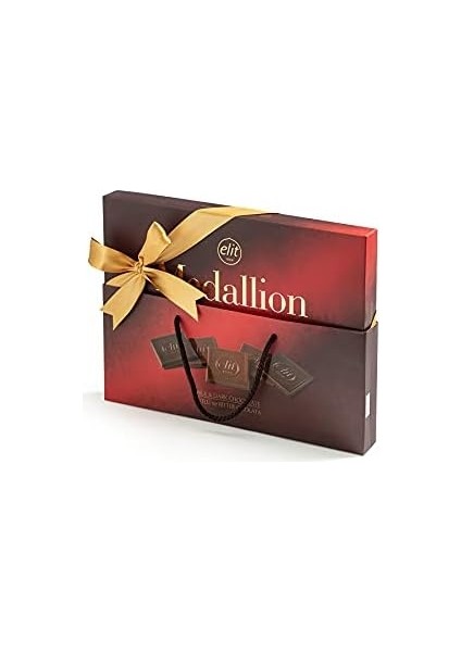 Elit Medallion Collection Glutensiz Sütlü ve Bitter Çikolata 288G