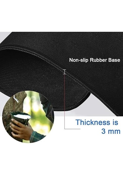 Pd1 Gaming Oyuncu Mouse Pad 4mm Dikişli (Large (700X350MM)) Siyah modelleri