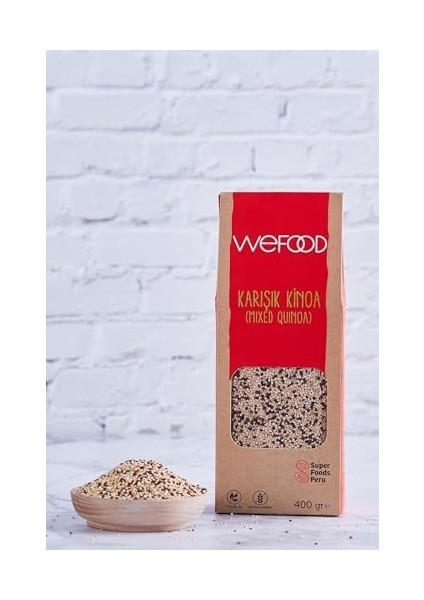 Wefood Karışık Kinoa 300 gr 8681749104222 modelleri