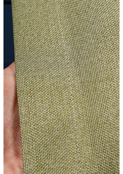 Fıstık Yeşili Keten Blackout Karartma Güneşlik ( Pilesiz Düz Dikim) indirimleri