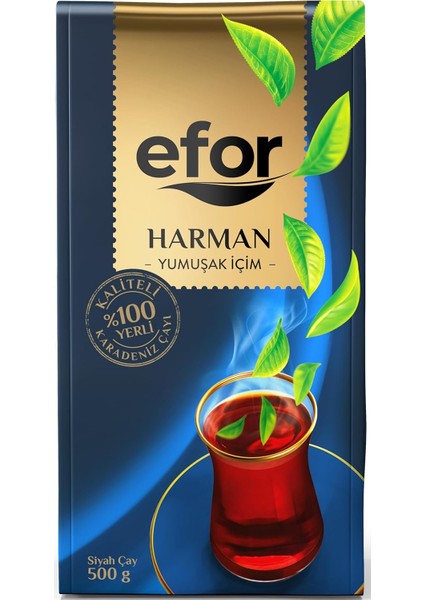Efor Harman Yumuşak Içim Dökme Çay 500 G