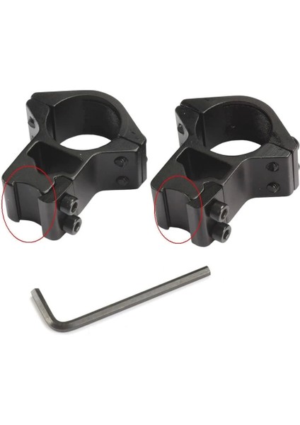 -25.4mm Dürbün Için 11MM Yüksek Havalı / Av Tüfeği Ayağı ( Lisinya ) fiyatları