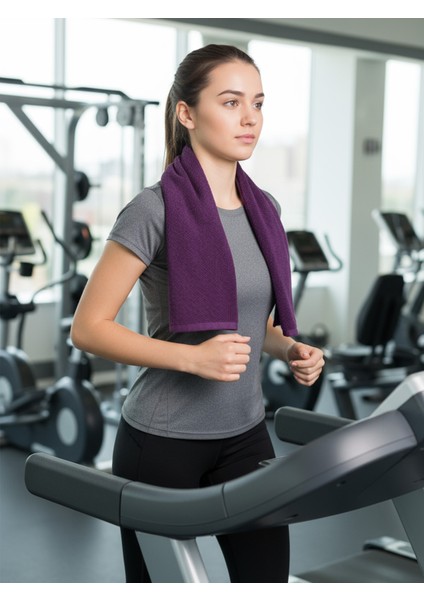 Mikrofiber Sporcu Havlusu, Ter Emici Fitness, Plates, Boks, Tenis, Spor Havlusu