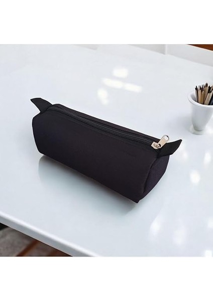 Kalem Kutusu Tek Bölmeli Silindir Kalemlik Siyah fiyatları