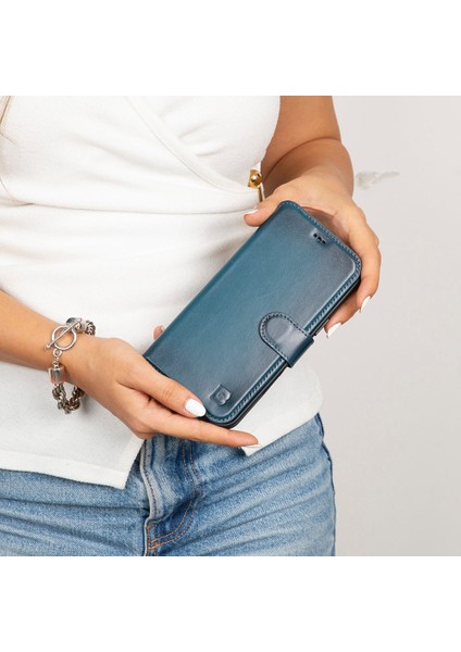 iPhone 17 Pro Uyumlu Hakiki Deri Magsafe ve Rfıd Koruma Özellikli Çıkarılabilir Cüzdanlı Kılıf fiyatları