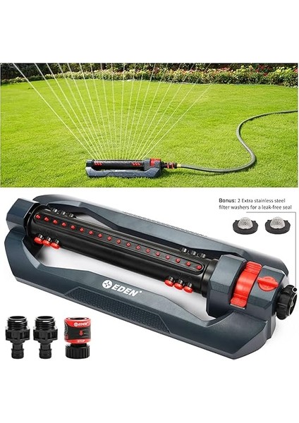 Avlu ve Çim Için 3 Yönlü Turbo Salınımlı Fıskiye 96212 fiyatları