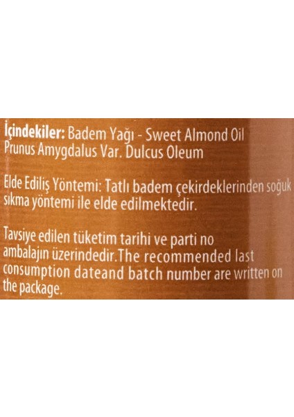 Arifoğlu Tatlı Badem Yağı (100 Ml)