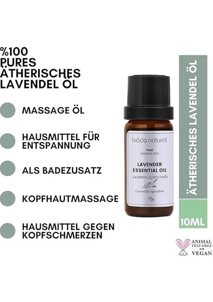 Bade Natural Lavanta Uçucu YAĞI%100 Saf 10 ml modelleri
