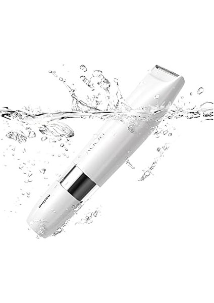 Braun Body Mini Tıraş Makinesi, Elektrikli Vücut Tıraş Makinesi, Kadınlar ve Erkekler Için, Bikini Bölgesi, Koltuk Altı, Göğüs Için Hassas Epilasyon, Seyahat Için, Islak ve Kuru, BS1000, Beyaz