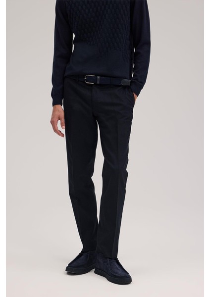 Lacivert Regular Fit Kumaş Pantolon modelleri