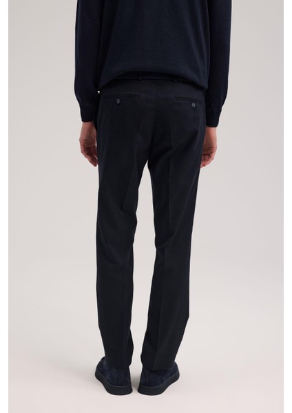 Lacivert Regular Fit Kumaş Pantolon fırsatları