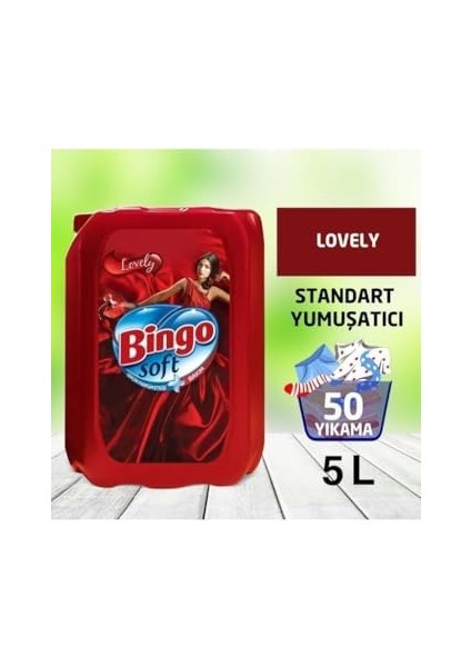 Bingo Soft Lovely Çamaşır Yumuşatıcısı (1 x 5 L) modelleri
