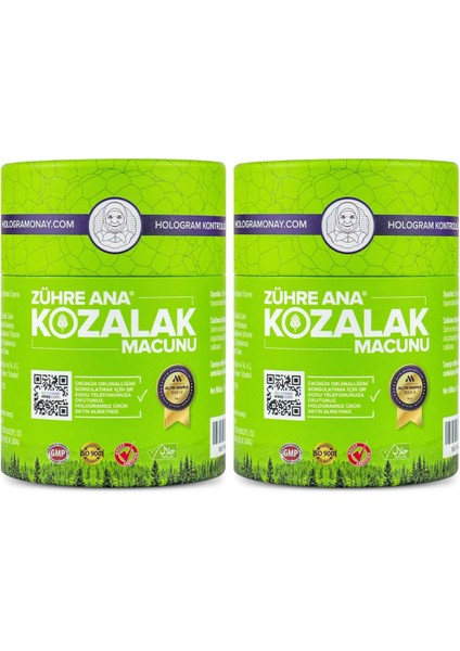 Zühre Ana 2 Adet Kozalak Macunu - Çam Kozalağı Macunu Orjinal Hologramli Ürün modelleri