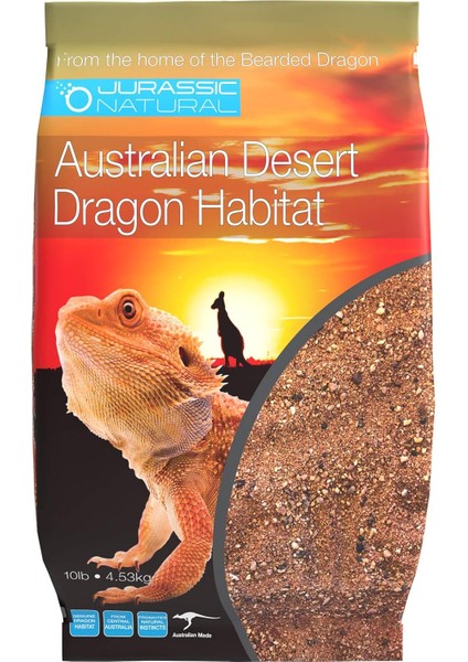 Avustralya Çöl Ejderhası Habitatı 4,5 kg Sakallı Ejderhalar ve Diğer Kertenkeleler Için Yüzey