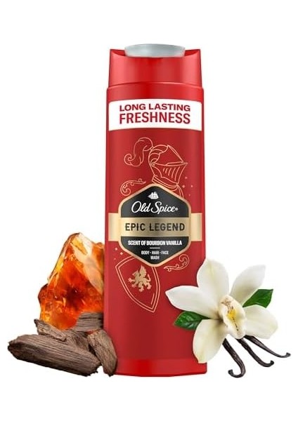 Old Spice Epic Legend Erkek Duş Jeli ve Şampuan 400 ml
