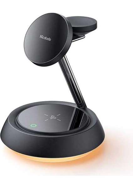 CH-4952 15W 3in 1 Katlanabilir Manyetik Kablosuz Şarj Standı -