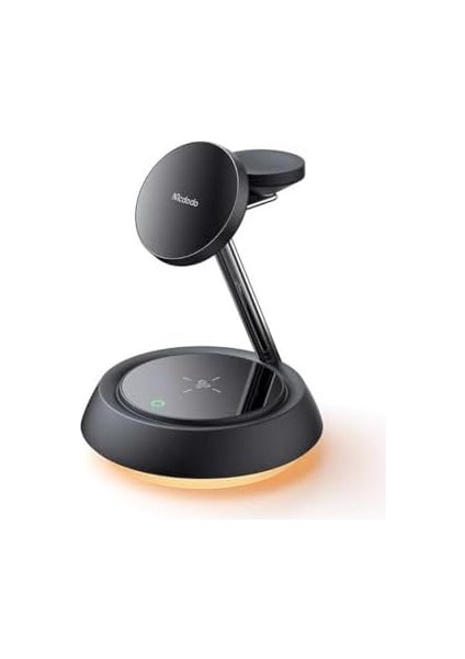 CH-4952 15W 3in 1 Katlanabilir Manyetik Kablosuz Şarj Standı - modelleri