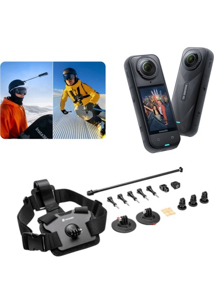 X5 Aksiyon Kamerası - Kayak Kiti