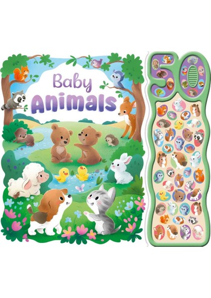 Baby Animals - 50-Button Sound Book