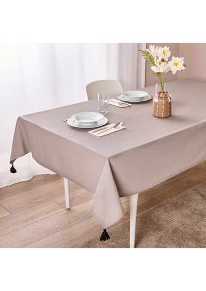 Soft Anthracite Masa Örtüsü - Gri - 140X220 cm