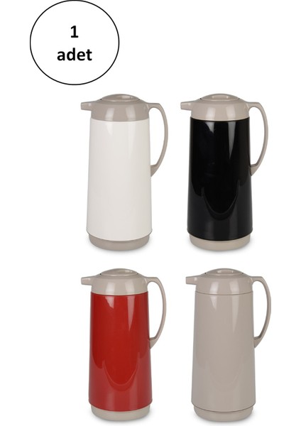 Plastik Karışık Renkli 1.6lt Termos 1 ADET-ROYALEKS-CRM6007