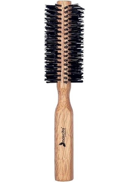 Side Saç Fırçası 18MM x 10 Sıra Kırçıl Desenli - 06