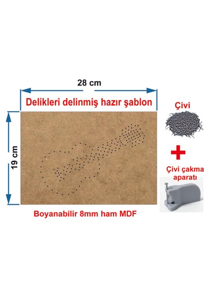 Ip Sanatı Dikkat Geliştirici El Becerisi Çocuk Montessori Eğitimi Filografi Hazır Set Gitar modelleri