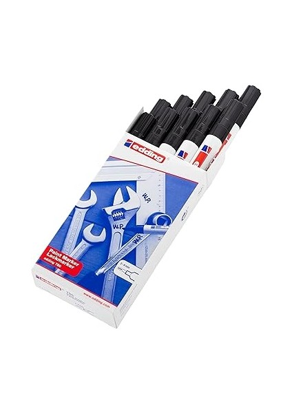 750 Tam Örtücü Boya Kalemi, Siyah, 10'lu Kutu fiyatları