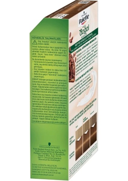 Kalıcı Doğal Renkler Saç Boyası 7-60 Fındık Kahve modelleri