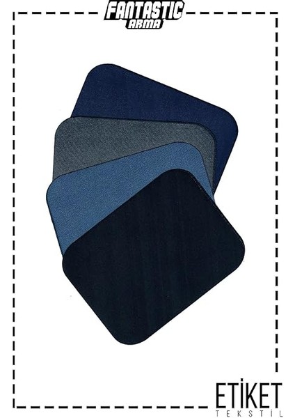 Paket Ütü ile Yapışan Kumaş Dokuma Arma Patch Giysi & Kıyafetler Için (4 Renk) Yama Kolay Uygulama fiyatları