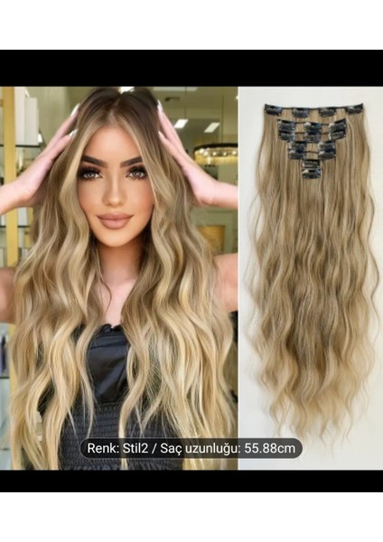 Peruk Tam Peruk Postiş Saç Yeni Nesil Saçlar Isıya Dayanıklı