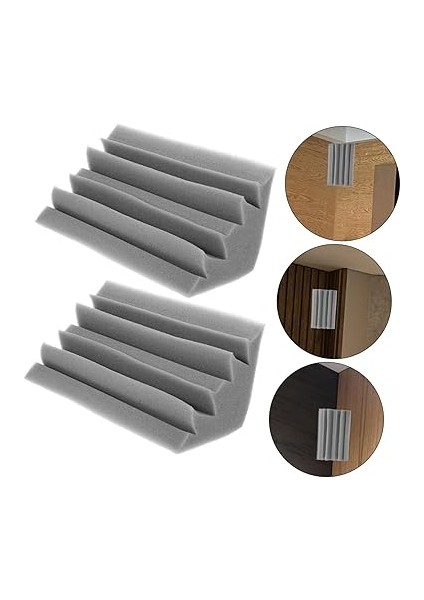 3 Adet Düşük Frekanslı Geçirmez Pamuk Akustik Fayans Yalıtım Levhası Emici Tahta Emici Malzemeler Emici Köpükler Emici Mat Emiciler Sünger Beyaz modelleri