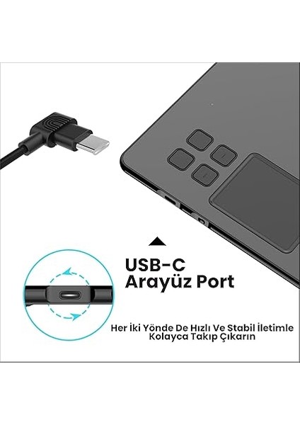 A30 Grafik Çizim Tableti Için USB Kablosu modelleri