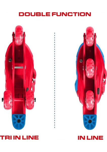 Spiderman Inline 3 Teker Paten modelleri